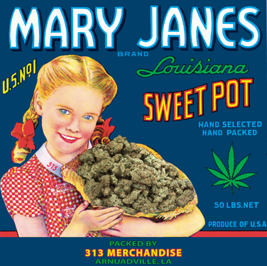 MARY JANES BRAND SWEET POT T-SHIRT 