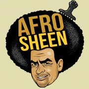 Afro Sheen Charlie Sheen Funny T Shirt