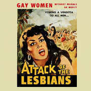Attack Of The Lesbians T Shirt