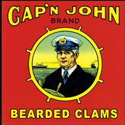 Cap'n John Bearded Clams T Shirt