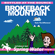 Brokeback Mt. Spring Water