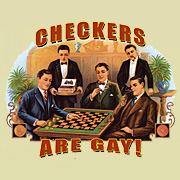 Checkers Are gay t Shirt