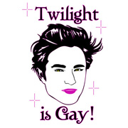 TWILIGHT IS GAY! Baby Doll T-Shirt