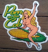 Porn on the Cob Sticker